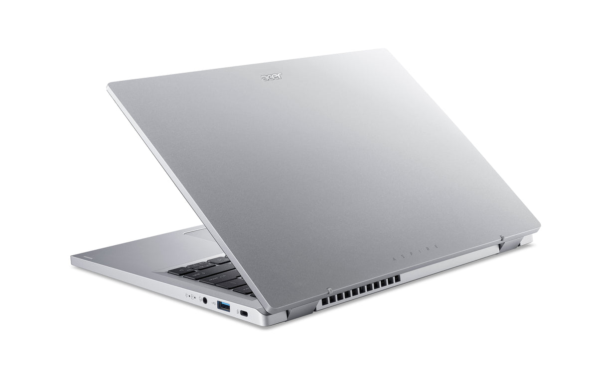 Acer Aspire Go 14 AG14-32P-328W Intel Core 3 N355 Laptop 35,6 cm (14") WUXGA 8 GB DDR5-SDRAM 512 GB SSD Wi-Fi 6 (802.11ax) Windows 11 Home Silber