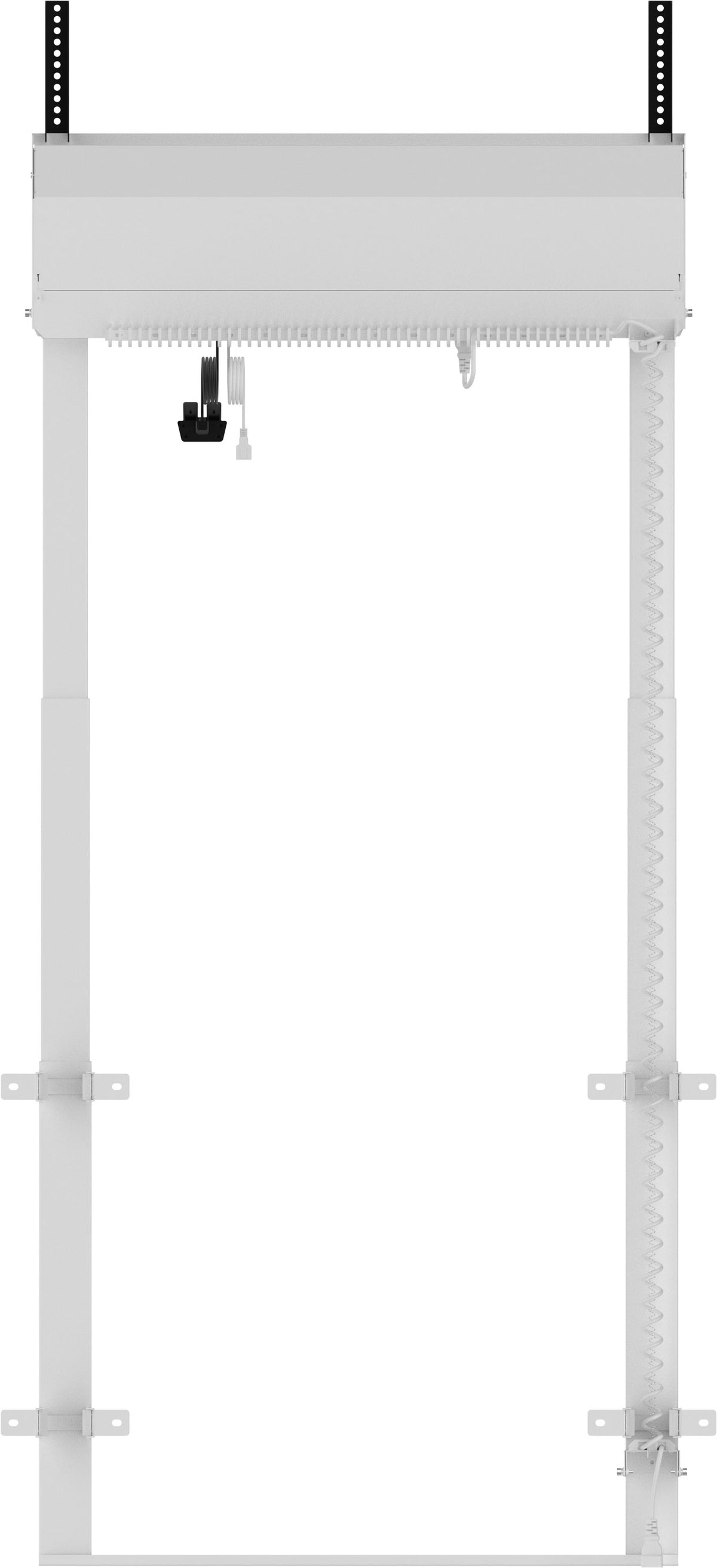 iiyama MD-WLIFT2031-W1 Flachbildschirm-Tischhalterung 2,67 m (105") Flur Weiß