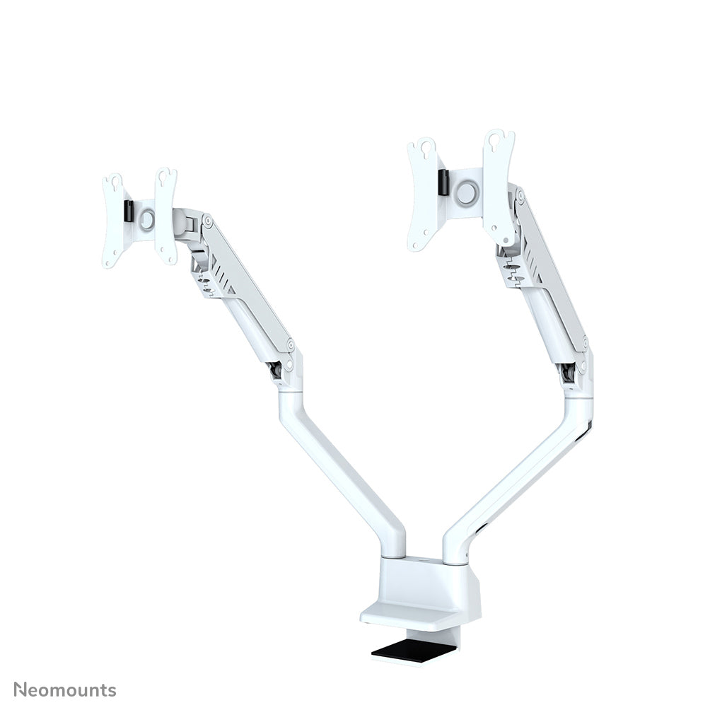 Neomounts FPMA-D750DWHITE2 Monitorarm 10-32" - Gasfeder - Topfix - 180°-Stopp