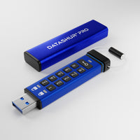 iStorage datAshur Pro USB3 256GB USB-Stick USB Typ-A 3.2 Gen 1 (3.1 Gen 1) Blau