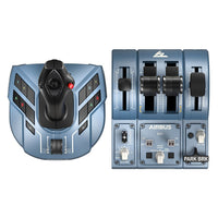 Thrustmaster TCA Captain Pack X Airbus Edition Schwarz, Blau USB Joystick + Motorsteuerungshebel Analog / Digital PC, Xbox Series S, Xbox Series X