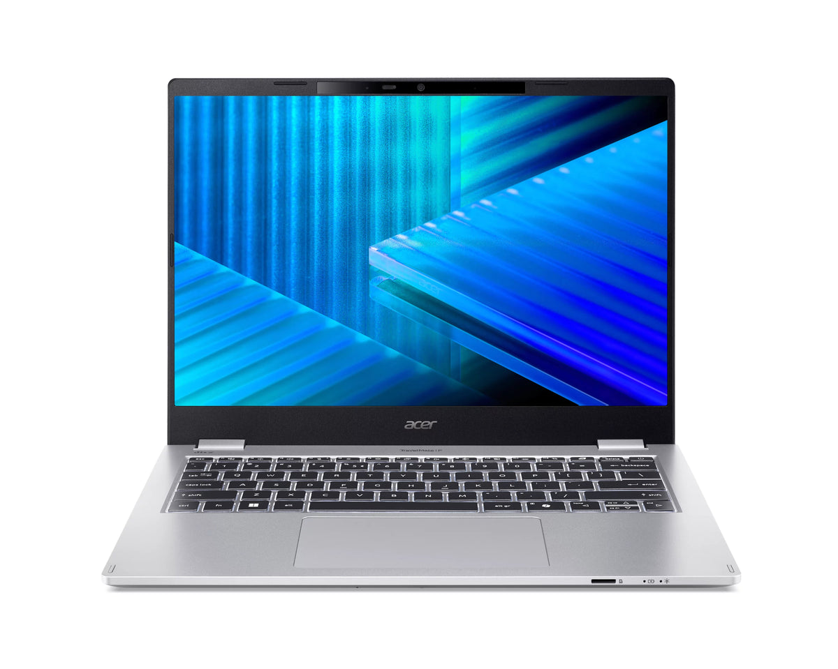 Acer TravelMate P4 TMP414-55-TCO-5880 Intel Core Ultra 5 225U Laptop 35,6 cm (14") WUXGA 16 GB DDR5-SDRAM 512 GB SSD Wi-Fi 7 (802.11be) Windows 11 Pro Blau