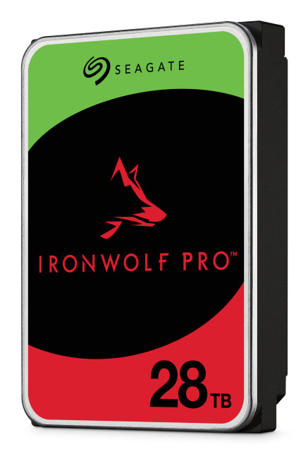 Seagate IronWolf Pro ST28000NT000 Interne Festplatte 28 TB 7200 RPM 512 MB 3.5" Serial ATA III