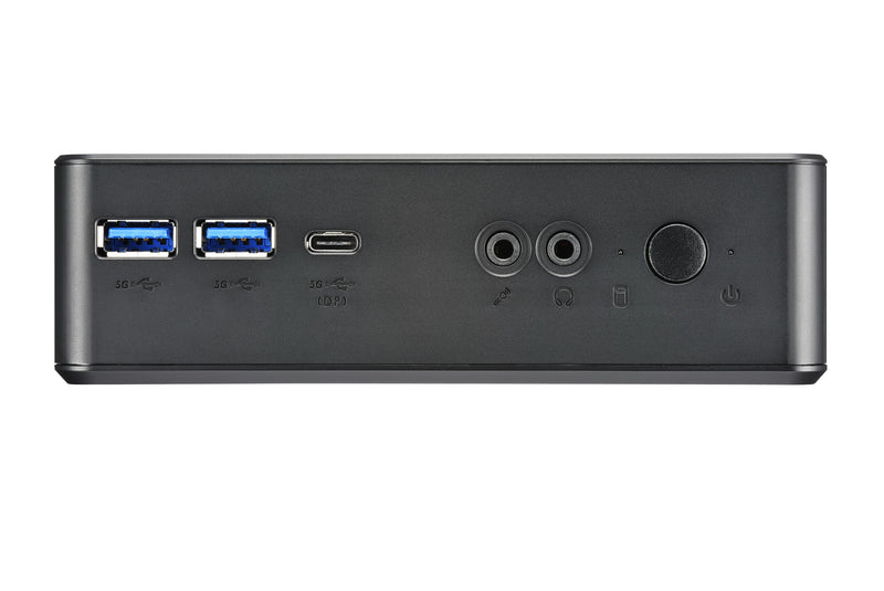 Shuttle XPC Nano PC NC40U5, Intel Core i5-1235U, 1x HDMI, 1x DP,1xUSB-C/DP, 6x USB3.2, 1x 2.5" bay, 2x M.2, 1x LAN, RAID, 24/7 Dauerbetrieb, inkl. VESA & Stand