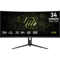 MSI MAG 342CQRF E20 Computerbildschirm 86,4 cm (34") 3440 x 1440 Pixel UltraWide Quad HD LCD Schwarz