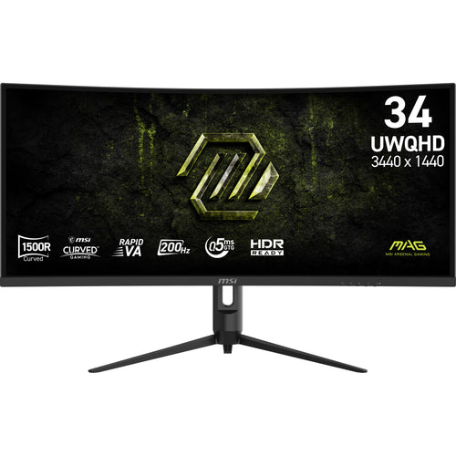 MSI MAG 342CQRF E20 Computerbildschirm 86,4 cm (34") 3440 x 1440 Pixel UltraWide Quad HD LCD Schwarz