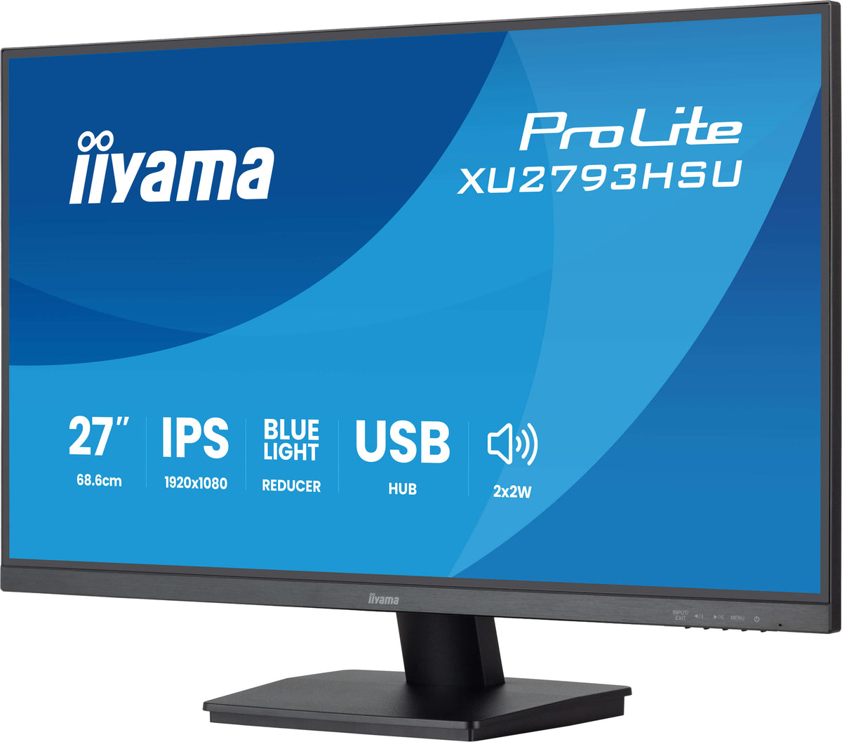 iiyama ProLite XU2793HSU-B7 Computerbildschirm 68,6 cm (27") 1920 x 1080 Pixel Full HD LED Schwarz