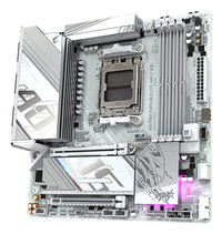 GIGABYTE X870M AORUS ELITE WIFI7 ICE Mainboard – Unterstützt AMD Ryzen 9000 CPUs, digitales 14+2+2-Phasen-VRM, bis zu 8200 Hz DDR5 (O.C), 1× PCIe 5.0 + 1× PCIe 4.0, Wi-Fi 7, 2.5-GbE-LAN, USB 4