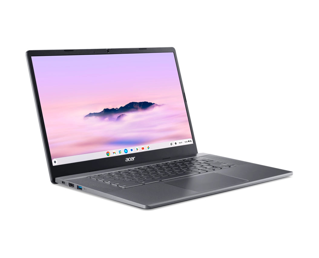 Acer Chromebook CB515-2HT-5389 Intel® Core™ i5 i5-1235U 39,6 cm (15.6") Touchscreen Full HD 16 GB LPDDR5x-SDRAM 256 GB SSD Wi-Fi 6E (802.11ax) ChromeOS Grau QWERTZ Deutsch
