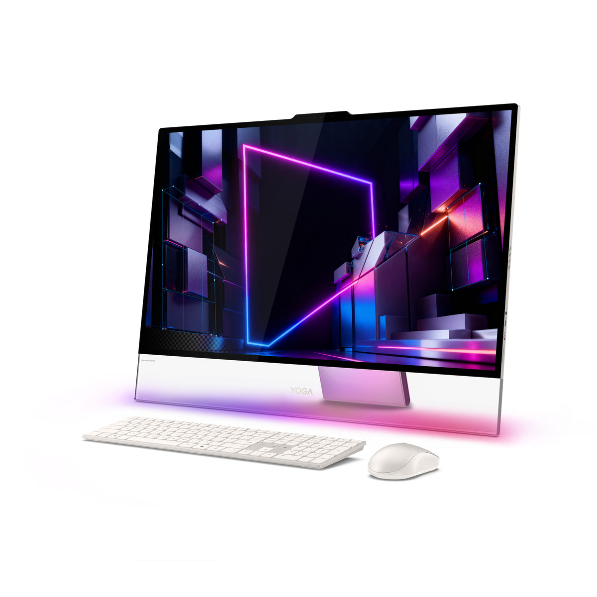 Lenovo Yoga AIO 32IPH11 Copilot+ PC Intel Core Ultra X7 358H 80 cm (31.5") 3840 x 2160 Pixel All-in-One-PC 32 GB LPDDR5x-SDRAM 1 TB SSD Windows 11 Pro Wi-Fi 7 (802.11be) Silber