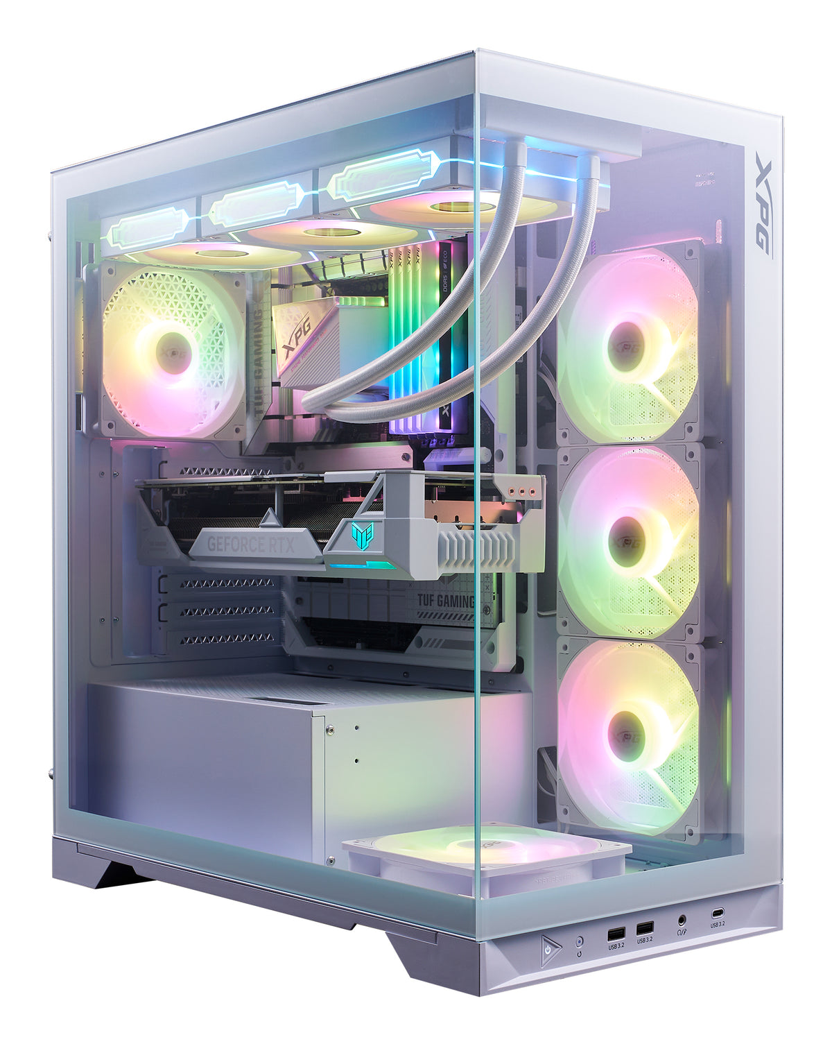 XPG INVADER X BTF MID-TOWER-GEHÄUSE Weiß