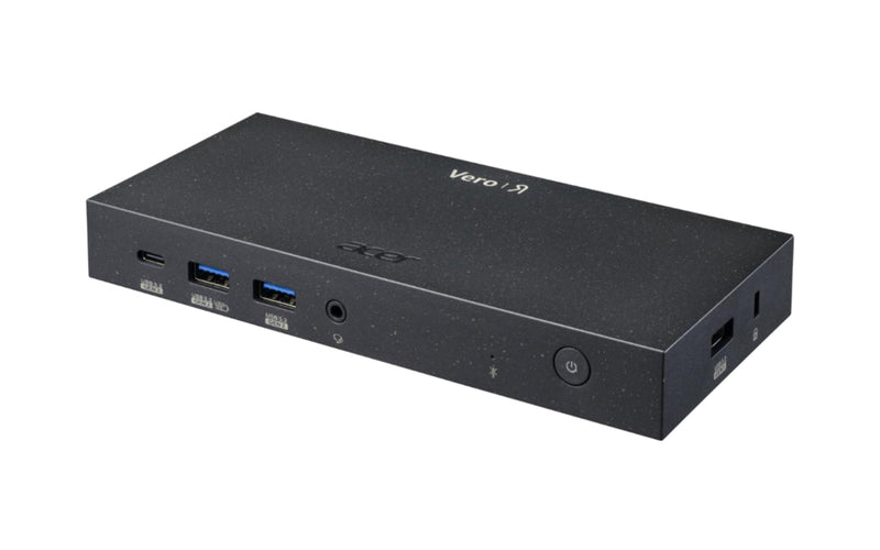 Acer Vero MST Dock M33 100W PD - Black EU (Retail pack) Kabelgebunden USB 3.2 Gen 2 (3.1 Gen 2) Type-C Schwarz