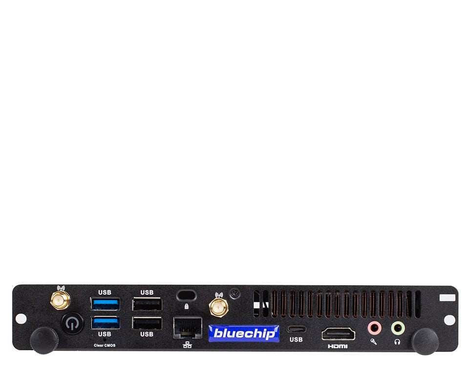 bluechip BUSINESSline OPS11330 Intel® Core™ i3-1315U Prozessor / bis zu 4.50 GHz, Windows 11 Pro, 8 GB DDR4, 500 GB NVMe SSD, Intel® WiFi 6 AX201, Bluetooth 5.2, 1 x Gigabit Ethernet, Intel® UHD Grafik, 7×24h