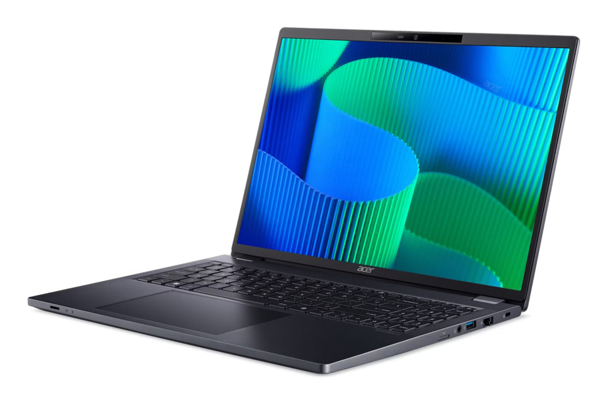 Acer TravelMate P4 TMP416-53-TCO-59MM Intel Core Ultra 5 125U Laptop 40,6 cm (16") WUXGA 16 GB DDR5-SDRAM 512 GB SSD Wi-Fi 6 (802.11ax) Windows 11 Pro Blau