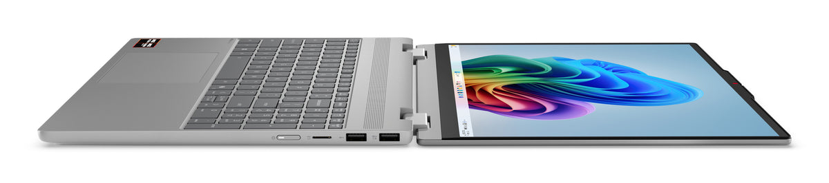 Lenovo IdeaPad 5 2-in-1 15AGP11 Copilot+ PC AMD Ryzen AI 7 445 Hybrid (2-in-1) 38,9 cm (15.3") Touchscreen WUXGA 16 GB DDR5-SDRAM 1 TB SSD Wi-Fi 7 (802.11be) Windows 11 Home Deutsch Grau