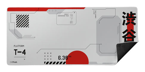 Trust GXT 759 XXL Gaming-Mauspad Schwarz, Grau, Rot, Weiß