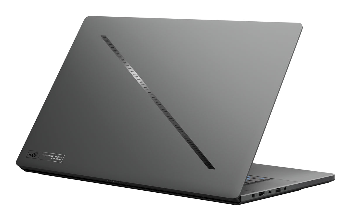 ASUS ROG Zephyrus G16 GU605CX-QR106W Intel Core Ultra 9 285H Laptop 40,6 cm (16") WQXGA 32 GB LPDDR5x-SDRAM 2 TB SSD NVIDIA GeForce RTX 5090 Wi-Fi 7 (802.11be) Windows 11 Home Deutsch Grau