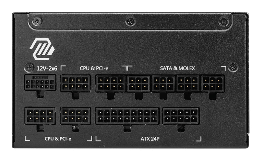 MSI MAG A1250GL PCIE5 Netzteil 1250 W 24-pin ATX ATX Schwarz