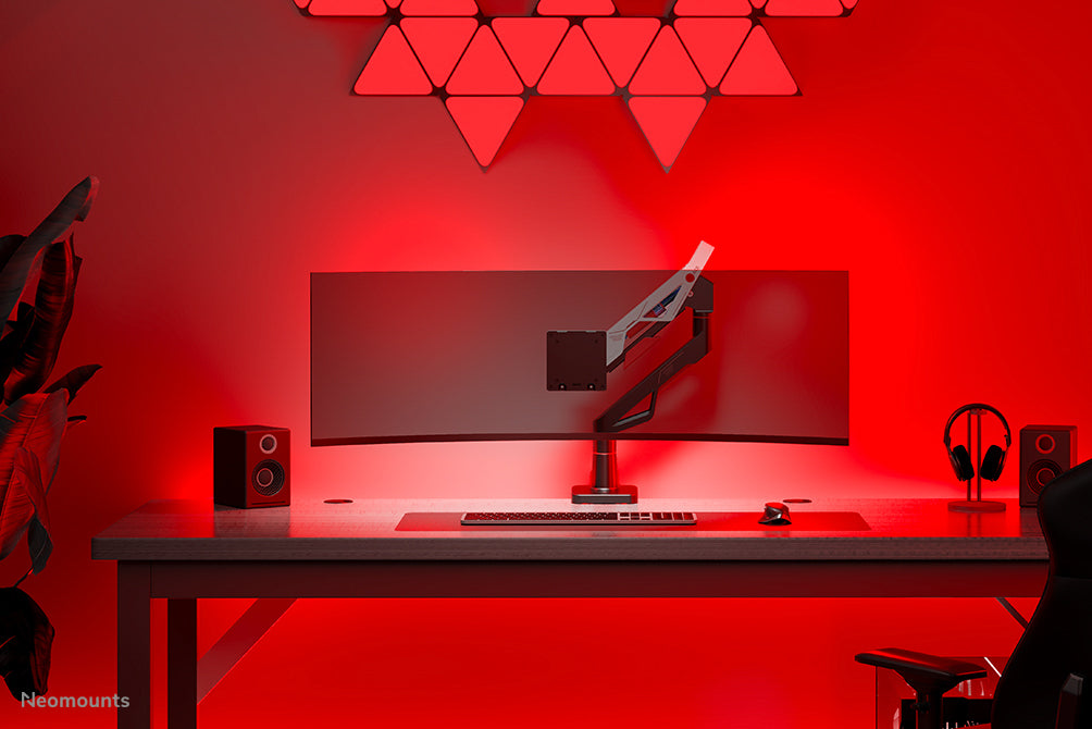 Neomounts DS70-256RD1 Monitorarm Gaming 24-57" - Gasfeder - Topfix - 180°-Stopp