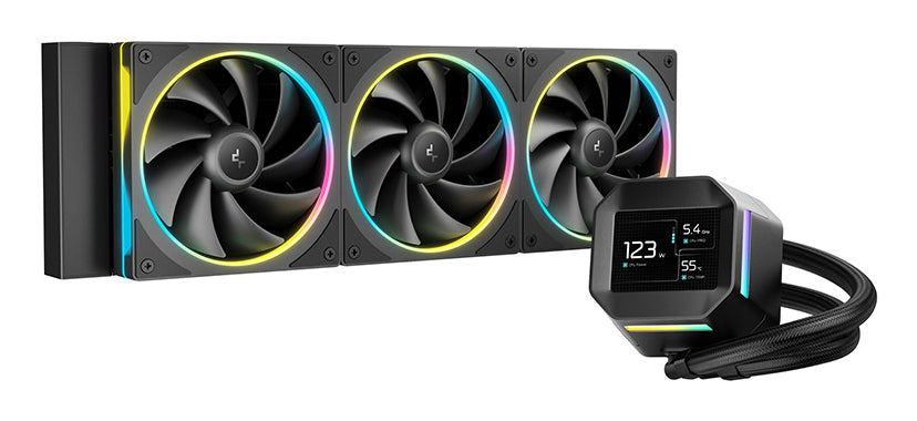 DeepCool LM360 Prozessor Flüssigkeitskühlung 12 cm Schwarz 1 Stück(e)