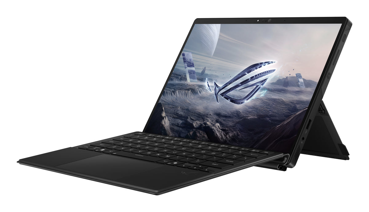 ASUS ROG Flow Z13 GZ302EAC-RU178W AMD Ryzen AI Max+ 395 Hybrid (2-in-1) 34 cm (13.4") Touchscreen WQXGA 128 GB LPDDR5x-SDRAM 1 TB SSD Wi-Fi 7 (802.11be) Windows 11 Home Deutsch Schwarz
