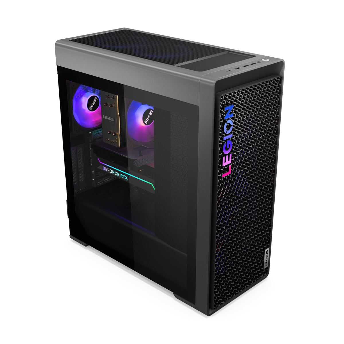 Lenovo Legion T7 34IAS10 Intel Core Ultra 7 265K 32 GB DDR5-SDRAM 1 TB SSD NVIDIA GeForce RTX 5080 Windows 11 Home Tower PC Grau