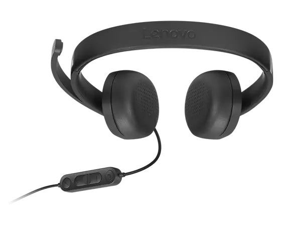 Lenovo 4XD1P83425 Kopfhörer & Headset Kabelgebunden Kopfband Anrufe/Musik USB Typ-A Schwarz