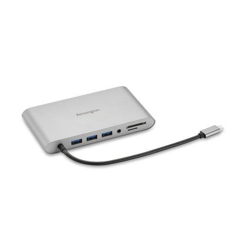 Kensington UH1440P Mobile USB-C Duale Video Dockingstation mit 85 W Power Pass-Through – DP/HDMI/VGA