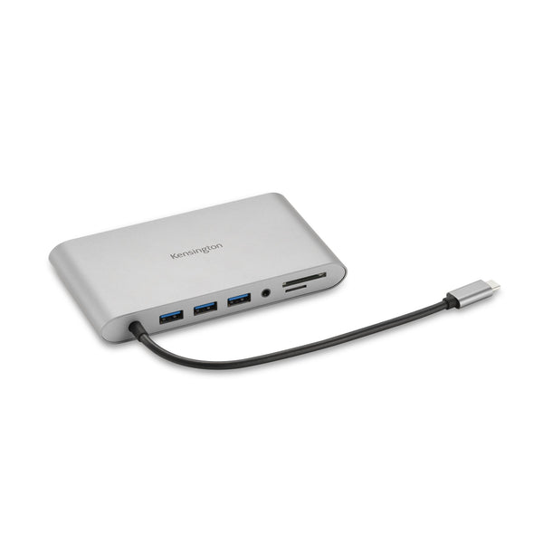 Kensington UH1440P Station d'accueil vidéo double USB-C mobile avec alimentation pass-through de 85 W – DP/HDMI/VGA