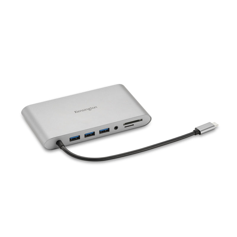 Kensington UH1440P Mobile USB-C Duale Video Dockingstation mit 85 W Power Pass-Through – DP/HDMI/VGA