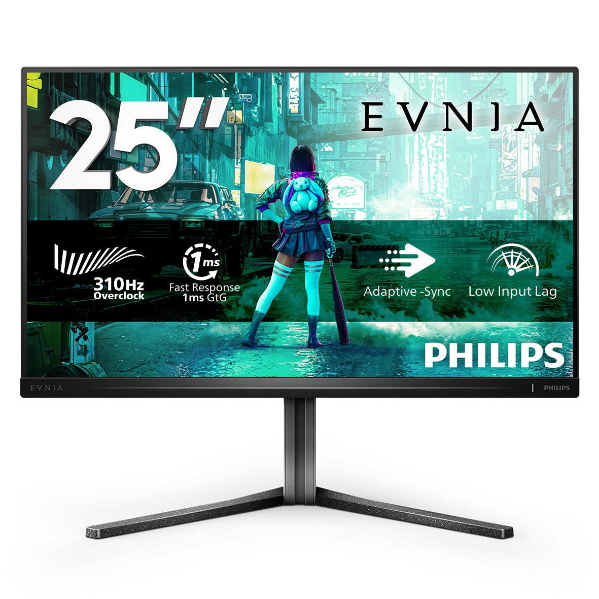 Philips Evnia 3000 25M2N3200U/00 Computerbildschirm 62,2 cm (24.5") 1920 x 1080 Pixel Full HD LCD Grau
