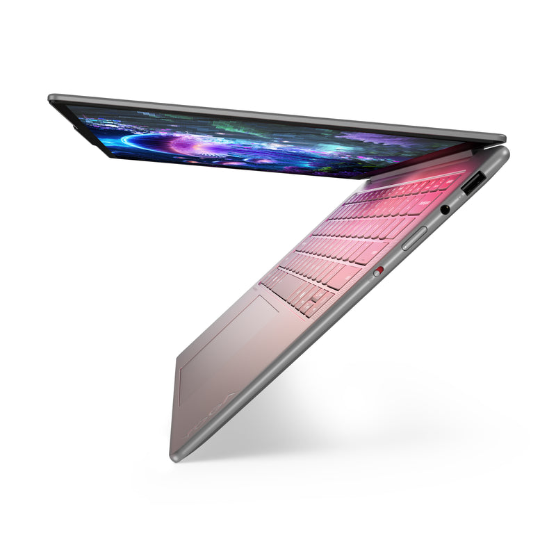 Lenovo Yoga Slim 7 14ILL10 Copilot+ PC Intel Core Ultra 5 226V Laptop 35,6 cm (14") WUXGA 16 GB LPDDR5x-SDRAM 512 GB SSD Wi-Fi 7 (802.11be) Windows 11 Home Deutsch Grau