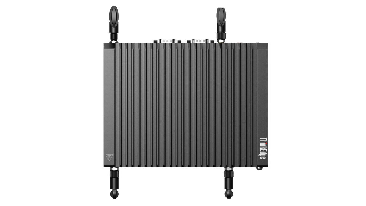 Lenovo ThinkEdge SE10n Gen2 Intel® N N150 16 GB DDR5-SDRAM 512 GB SSD Windows 11 IoT Enterprise LTSC 2024 Mini PC Mini-PC Schwarz