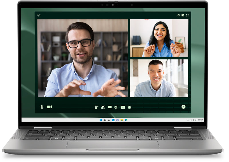 DELL Latitude 7350 2-in-1 Intel Core Ultra 5 135U Hybrid (2-in-1) 33,8 cm (13.3") Touchscreen Quad HD+ 16 GB LPDDR5x-SDRAM 512 GB SSD Wi-Fi 7 (802.11be) Windows 11 Pro Deutsch Grau