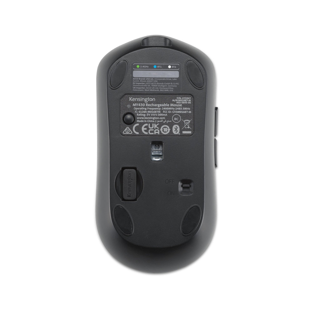 Kensington MY430 EQ Wireless Maus (Rechargeable)