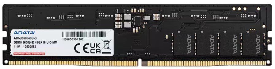 ADATA AD5U560048G-S Speichermodul 48 GB 1 x 48 GB DDR5 5600 MT/s 288-pin DIMM