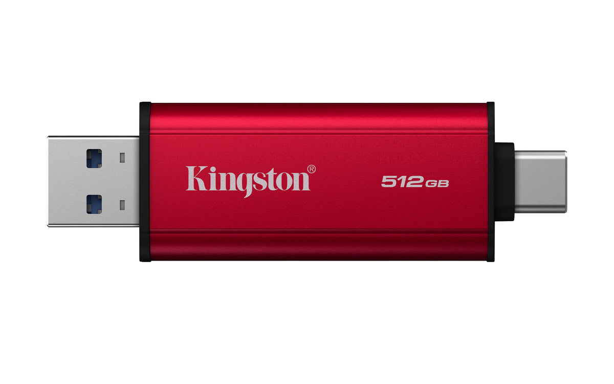 Kingston Technology 512GB Tragbare SSD mit Dual USB-A/C, bis zu 1050MB/s USB 3.2 Gen 2