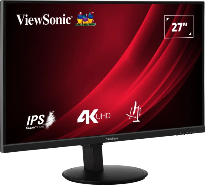 Viewsonic VG Series VG2708-4K Computer Monitor 68.6 cm (27") 3840 x 2160 pixels 4K Ultra HD LED Black