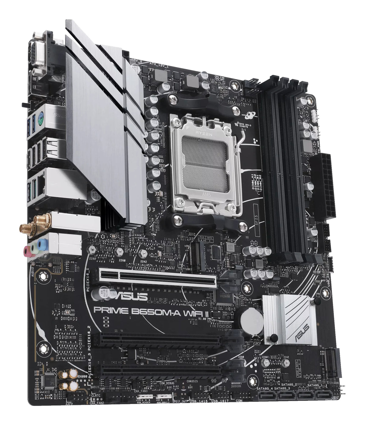 ASUS PRIME B650M-A WIFI II AMD B650 Sockel AM5 micro ATX