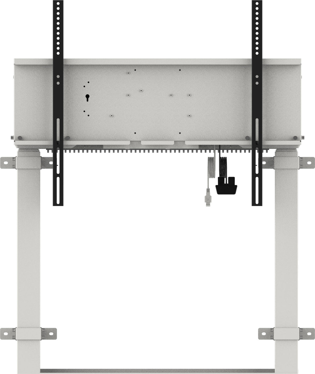 iiyama MD-WLIFT2031-W1 Flachbildschirm-Tischhalterung 2,67 m (105") Flur Weiß