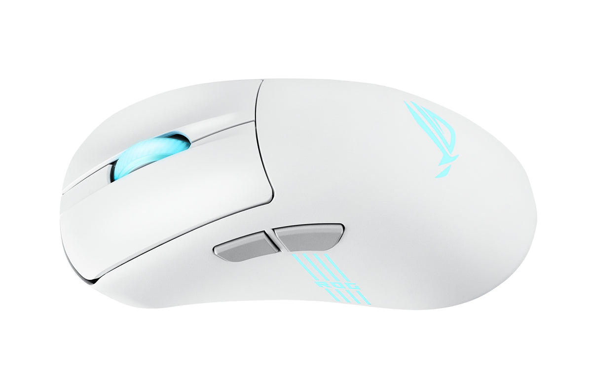ASUS ROG Keris II Origin WHT Maus Gaming rechts RF Wireless + Bluetooth + USB Type-A Optisch 42000 DPI