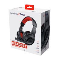 Trust 24785 Kopfhörer & Headset Kabelgebunden Kopfband Gaming Schwarz, Rot