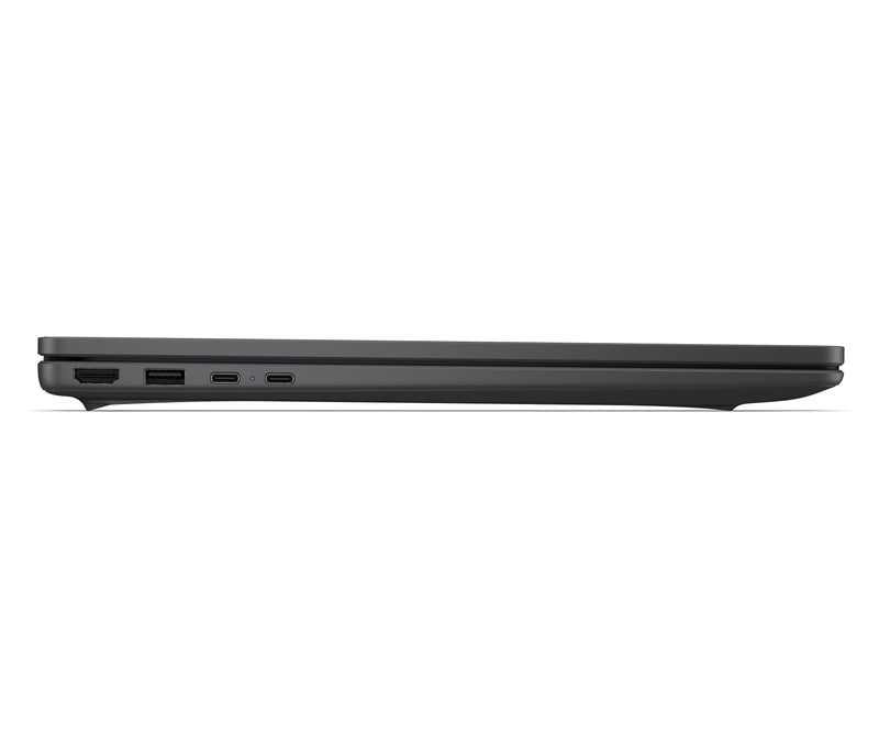 HP OmniBook 3 17-dk0132ng Intel Core 3 100U Laptop 43,9 cm (17.3") Full HD 8 GB DDR5-SDRAM 512 GB SSD Wi-Fi 6 (802.11ax) Windows 11 Home Schwarz, Grau