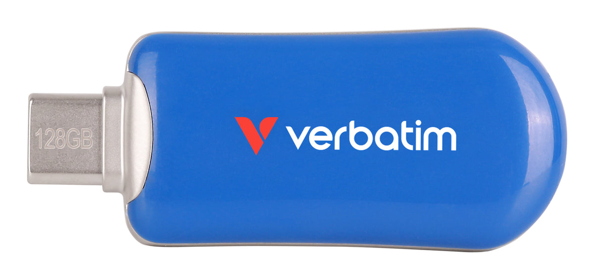 Verbatim 30233 USB-Stick 128 GB USB Typ-C 3.2 Gen 1 (3.1 Gen 1) Blau