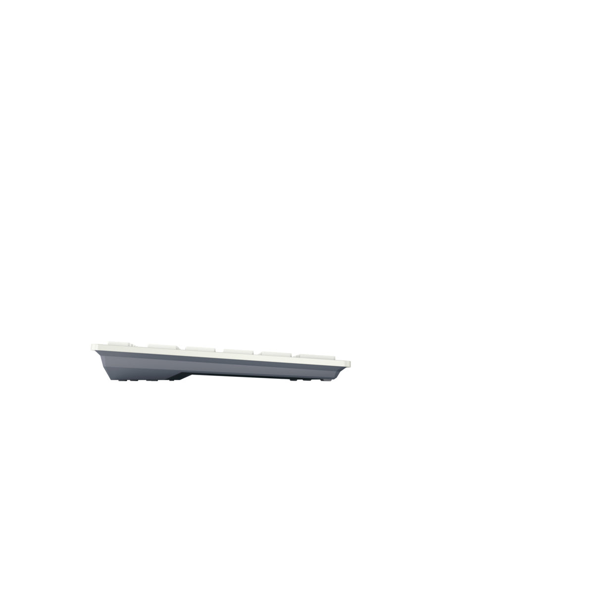 CHERRY KW 7100 MINI BT Tastatur Universal Bluetooth QWERTZ Deutsch Weiß
