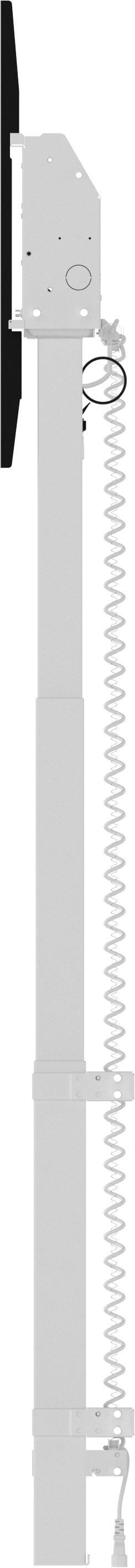 iiyama MD-WLIFT2031-W1 Flachbildschirm-Tischhalterung 2,67 m (105") Flur Weiß