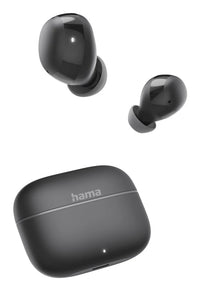Hama Freedom Buddy II Kopfhörer True Wireless Stereo (TWS) im Ohr Anrufe/Musik Bluetooth Schwarz