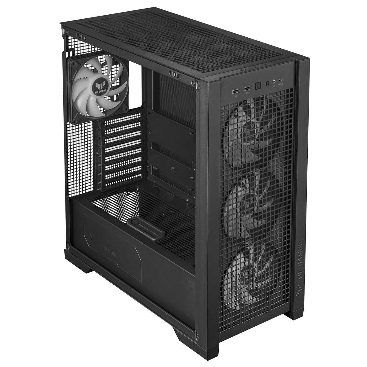 ASUS TUF Gaming GT302 ARGB Midi Tower Schwarz