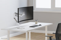 Neomounts DS70PLUS-450WH1 Monitorarm 17-49" - Gasfeder - Topfix - 180°-Stopp