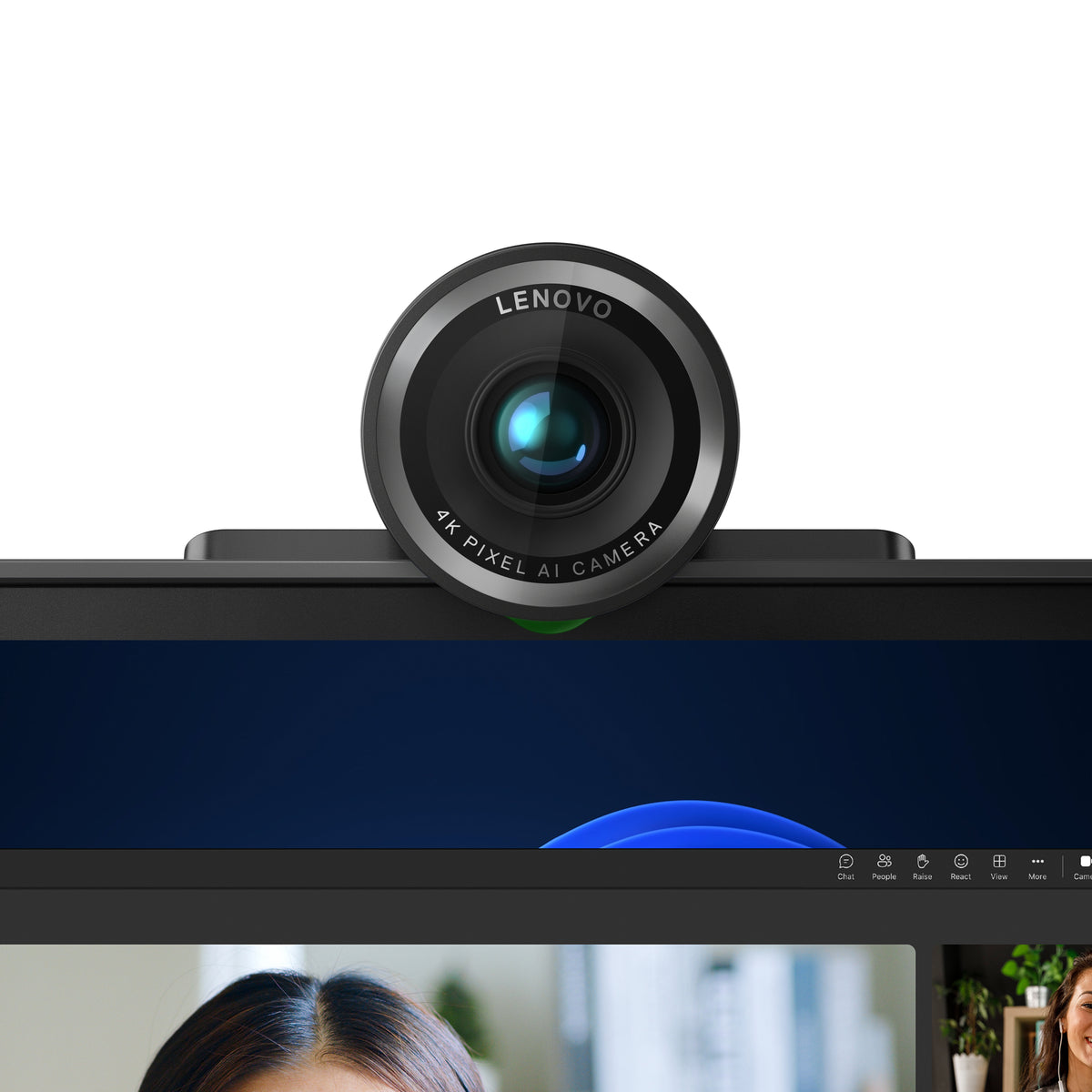 Lenovo 4XC1Q25246 Webcam 8 MP 1920 x 1080 Pixel USB-C Schwarz